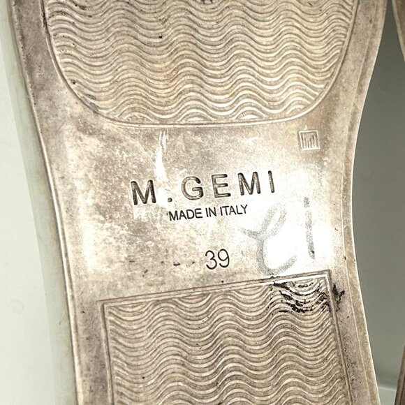 M.Gemi The Palestra Due Tennis Sneaker in White Size 39/8.5 - Picture 9 of 11